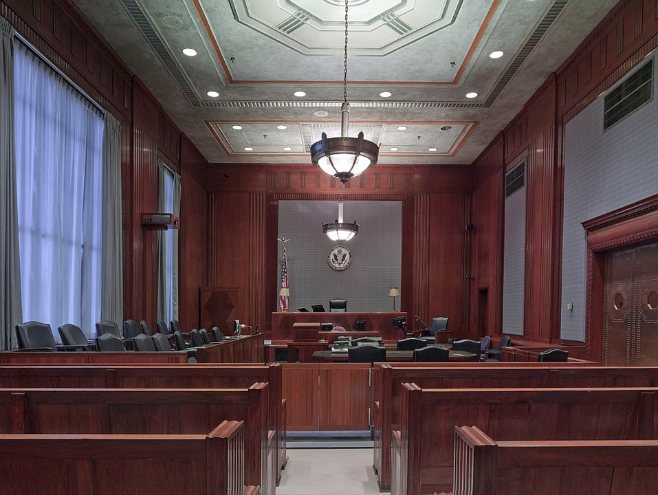 A courtroom for tenants and landlords to present cases